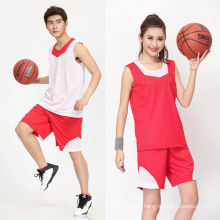 2017 Thailand unisex reversible OEM benutzerdefinierte sublimation gedruckt basketball jersey basketballuniform männer sportbekleidung sets